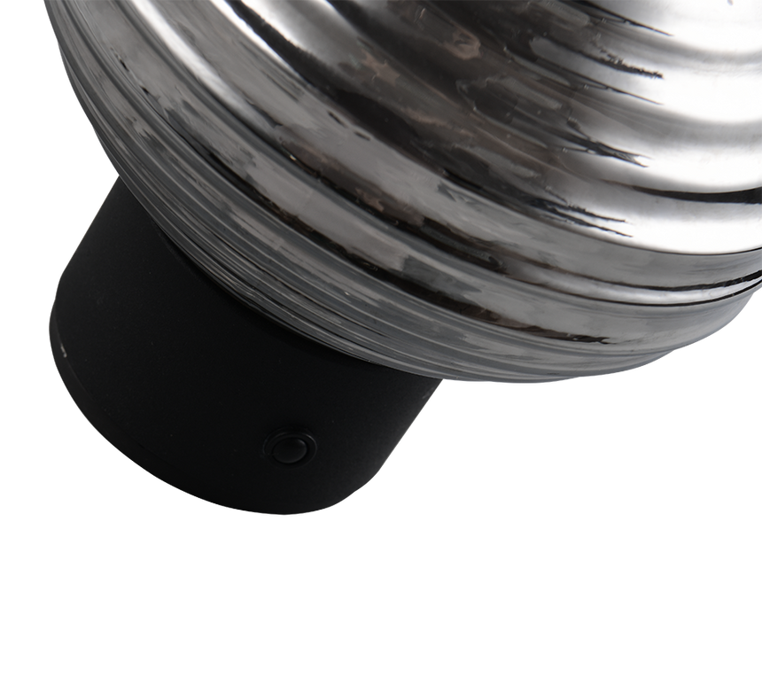 Aplique de pared Trio Earl LED negro mate táctil 3000K R27771154