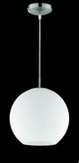 Lámpara de techo colgante Trio Moon LED níquel mate 2700K 150cm R30153007