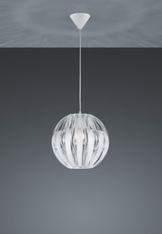 Lámpara de techo colgante Trio Pumpkin blanco 150cm R30473001