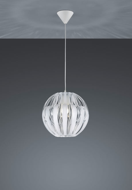 Lámpara de techo colgante Trio Pumpkin LED blanco 3000K 150cm R30473001