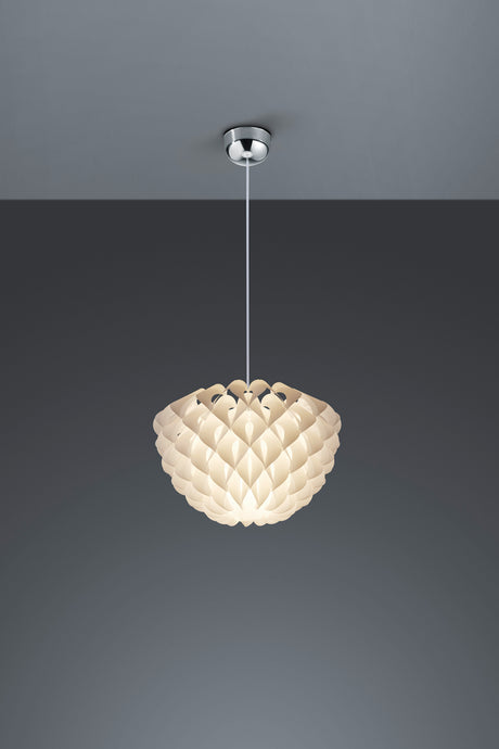Lámpara de techo colgante Trio Tilia LED blanco 3000K 150cm R30540101