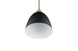 Trio Jagger Lámpara colgante de metal negro mate — ref. R30681032 (3)