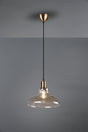 Lámpara de techo colgante Trio Aldo LED latón antiguo 2700K 150cm R30731004