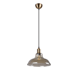 Lámpara de techo colgante Trio Aldo LED latón antiguo 2700K 150cm R30731004