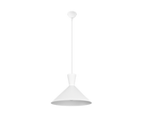 Lámpara de techo colgante Trio Enzo LED blanco mate 3000K 150cm R30781931