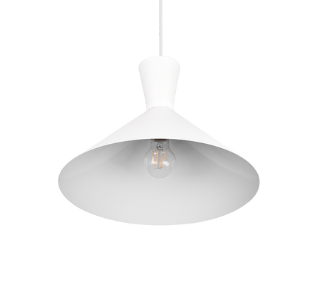 Lámpara de techo colgante Trio Enzo LED blanco mate 3000K 150cm R30781931