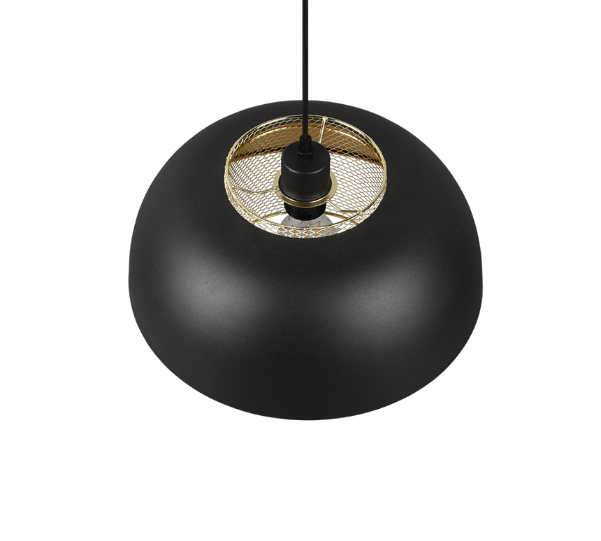 Lámpara de techo colgante Trio Punch negro mate 150cm R30811932 - vista 5