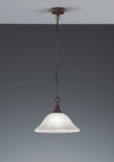 Lámpara de techo colgante Trio Country LED rusty 2700K 130cm R30871024