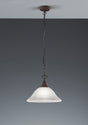 Lámpara de techo colgante Trio Country LED rusty 2700K 130cm R30871024