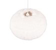 Lámpara de techo colgante Trio Furry LED blanco 3000K 150cm R31581901