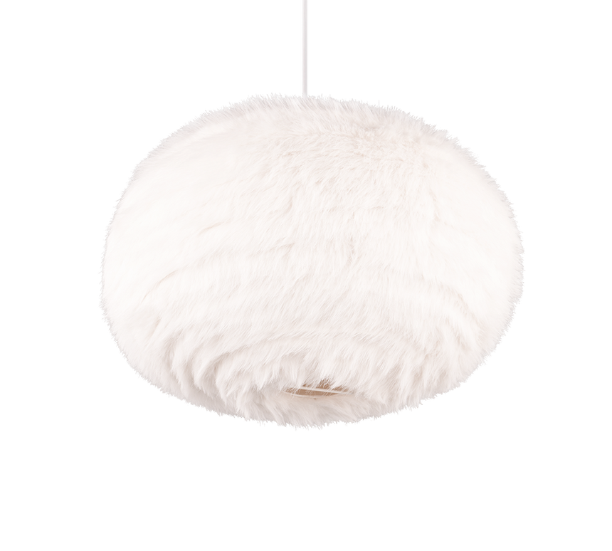 Lámpara de techo colgante Trio Furry LED blanco 3000K 150cm R31581901