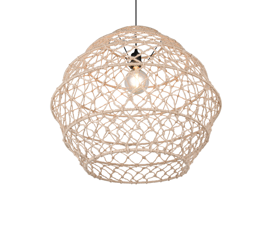 Lámpara de techo colgante Trio Hive LED negro mate 2700K 150cm R31681036