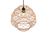 Lámpara de techo colgante Trio Hive LED negro mate 2700K 150cm R31681936