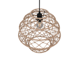 Lámpara de techo colgante Trio Hive LED negro mate 2700K 150cm R31681936