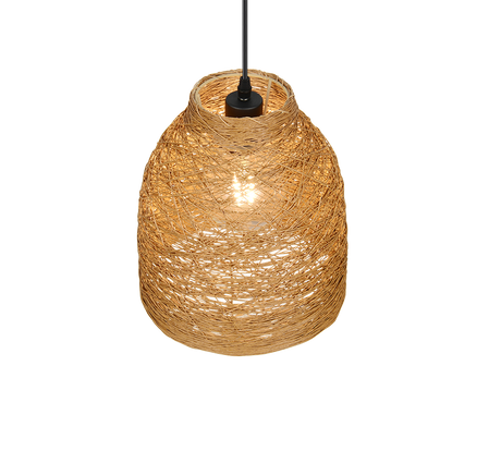 Lámpara de techo colgante Trio Joeline LED negro mate 2700K 150cm R31731026