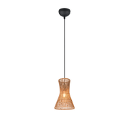 Lámpara de techo colgante Trio Bijou negro mate 150cm R31831026