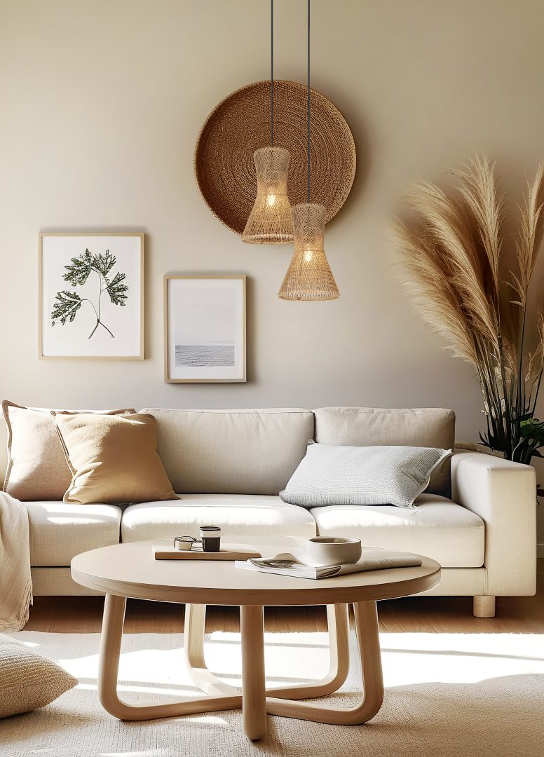 Lámpara de techo colgante Trio Bijou negro mate 150cm R31831026 - vista 6