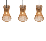 Lámpara de techo colgante Trio Bijou 3 luces negro mate 150cm R31833026 - vista 3