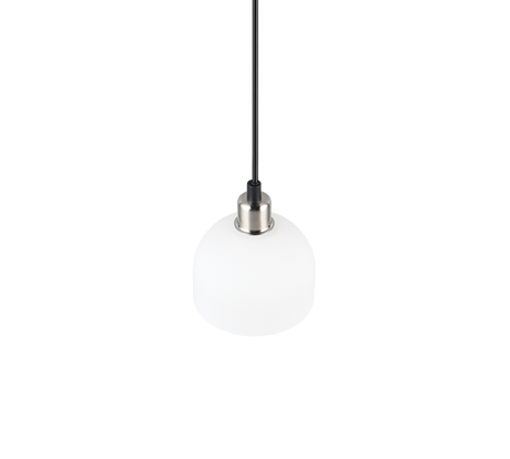 Lámpara de techo colgante Trio Molly LED níquel mate 3000K 150cm R31861007