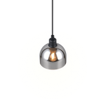 Lámpara de techo colgante Trio Molly LED negro mate 2700K 150cm R31861032