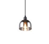 Lámpara de techo colgante Trio Molly LED negro mate 2700K 150cm R31861032