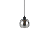 Lámpara de techo colgante Trio Molly LED negro mate 2700K 150cm R31861032