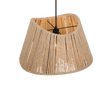 Lámpara de techo colgante Trio Valerie LED negro mate 2700K 150cm R31881036