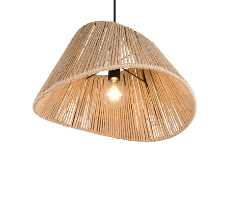 Lámpara de techo colgante Trio Valerie LED negro mate 2700K 150cm R31881036