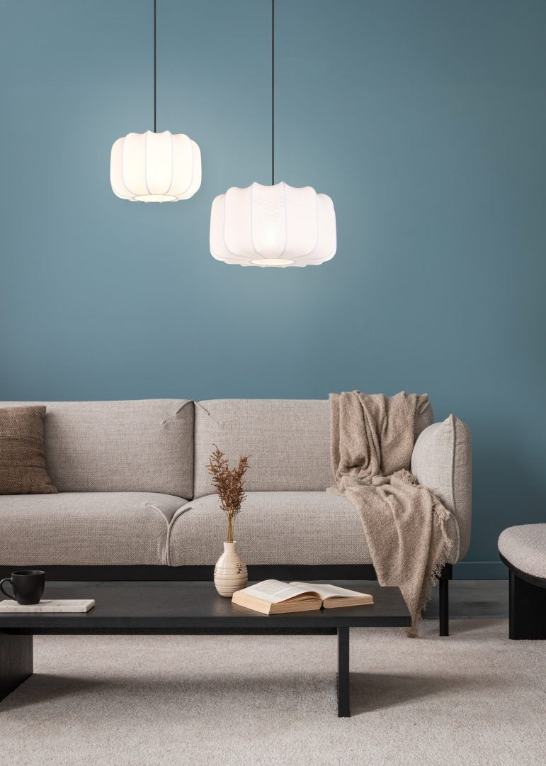 Lámpara de techo colgante Trio Madeline negro mate 150cm R31971001 - vista 6