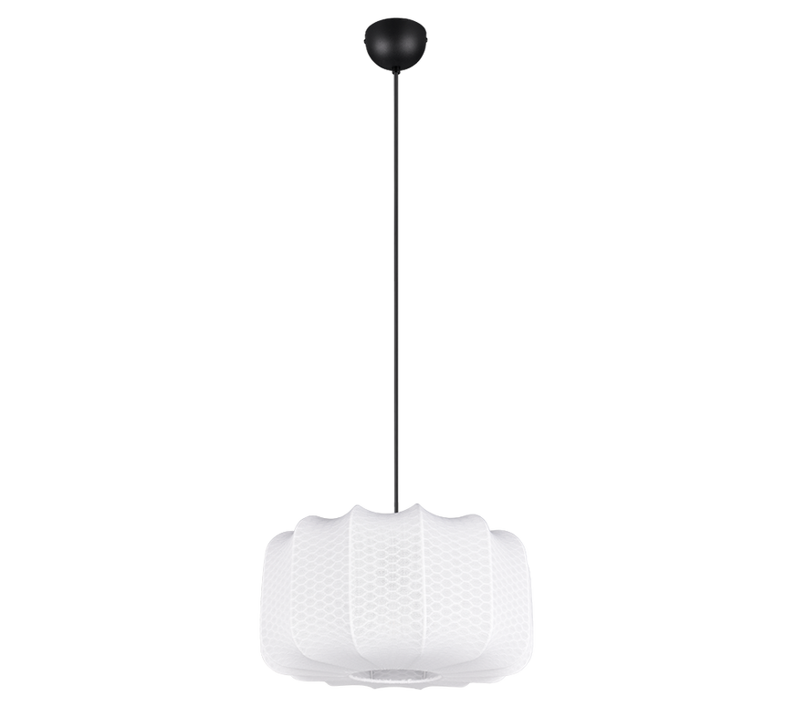 Lámpara de techo colgante Trio Madeline negro mate 150cm R31971901 - vista 4