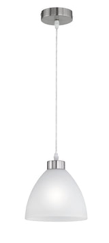 Lámpara de techo colgante Trio Dallas LED níquel mate 2700K 157cm R32171007