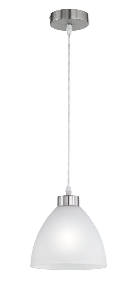 Lámpara de techo colgante Trio Dallas LED níquel mate 2700K 157cm R32171007
