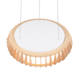 Lámpara de techo colgante Trio Monte LED blanco CCT 150cm R32171930