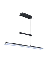 Trio Smash Lámpara colgante LED de metal estera negra R32421132