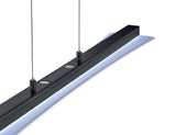 Trio Smash Lámpara colgante LED de metal estera negra R32421132