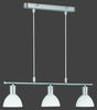 Lámpara de techo colgante Trio Dallas LED níquel mate 2700K 120cm R335110307
