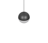 Lámpara de techo colgante Trio Senta LED antracita 3000K 150cm R33551142