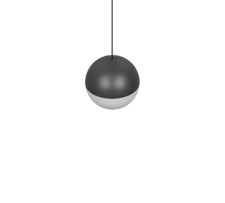 Lámpara de techo colgante Trio Senta LED antracita 3000K 150cm R33551142