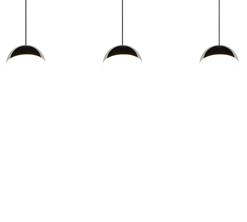 Lámpara de techo colgante Trio Senta LED cromo 4000K 150cm R33553106