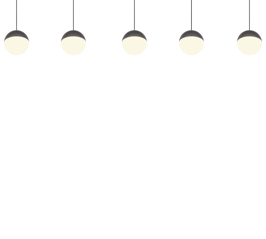 Lámpara de techo colgante Trio Senta LED antracita 3000K 150cm R33555142