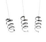 Lámpara de techo colgante Trio Laola LED cromo 4000K 150cm R34183106