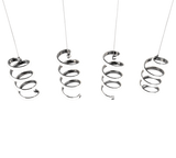 Lámpara de techo colgante Trio Laola LED cromo 4000K 150cm R34184106