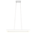 Lámpara de techo colgante Trio Camino LED blanco mate 4000K 150cm R35771131