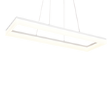 Lámpara de techo colgante Trio Camino LED blanco mate 4000K 150cm R35771131