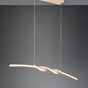 Lámpara de techo colgante Trio Ginko LED 3000K 150cm arena — ref. R35791166 (1)