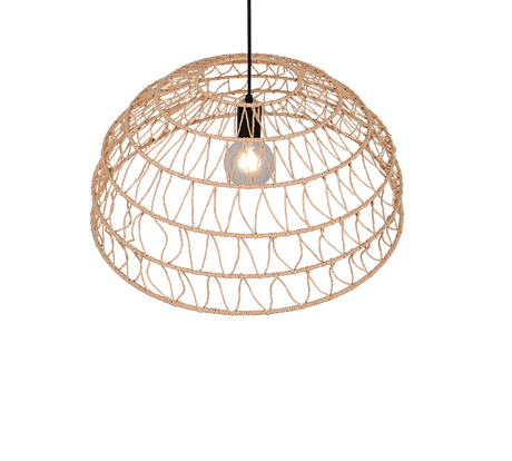 Lámpara de techo colgante Trio Paulette LED negro mate 2700K 150cm R36141026