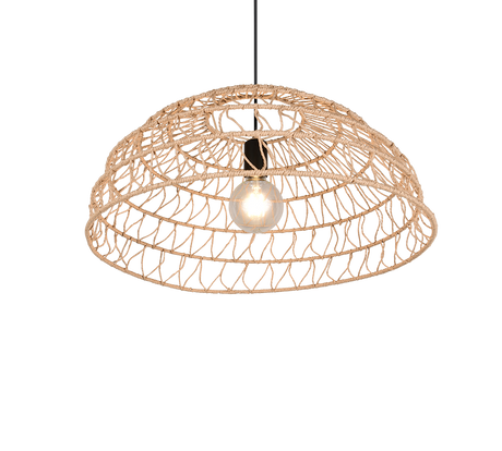 Lámpara de techo colgante Trio Paulette LED negro mate 2700K 150cm R36141026