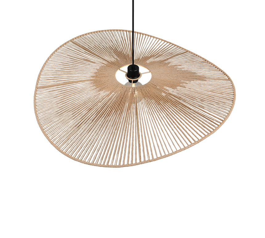 Lámpara de techo colgante Trio Laurine LED negro mate 2700K 150cm R36161926