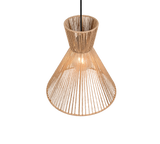 Lámpara de techo colgante Trio Rosalie LED negro mate 2700K 150cm R36191036
