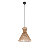Lámpara de techo colgante Trio Rosalie LED negro mate 2700K 150cm R36191036